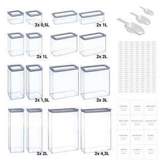 Pakketilbud opbevaringsbeholdere (3)
